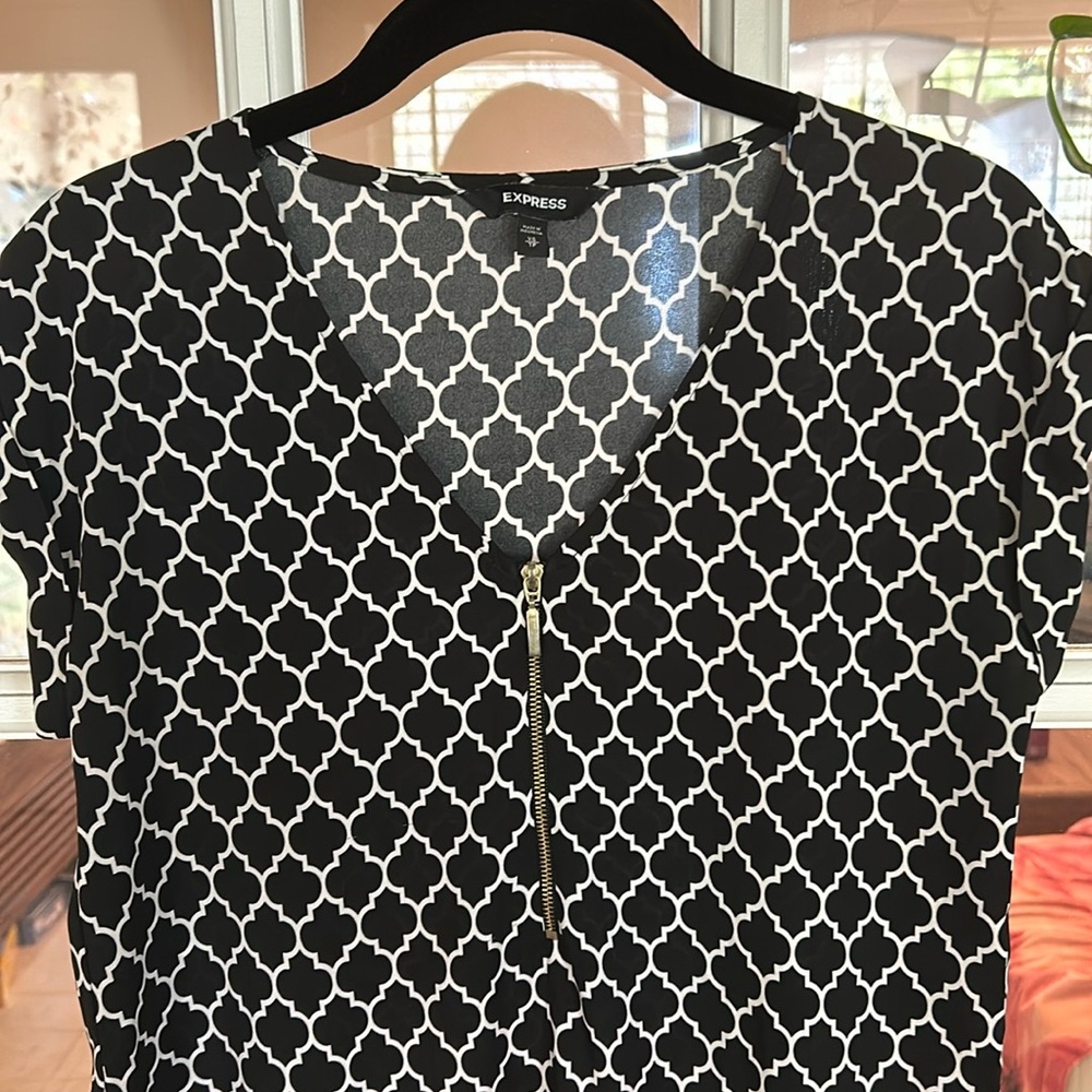 Patterned Blouse